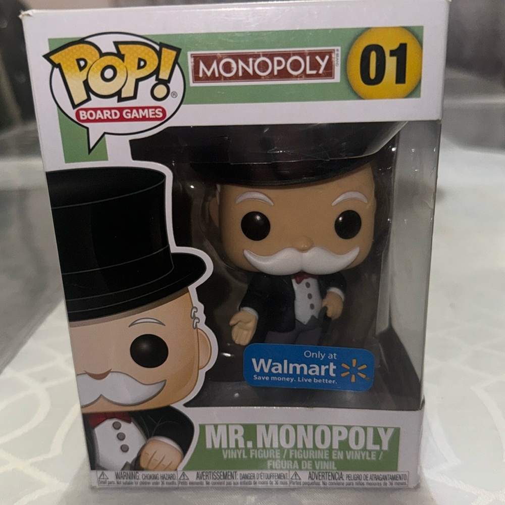 MONOPOLY WALMART EXCLUSIVE FUNKO #1